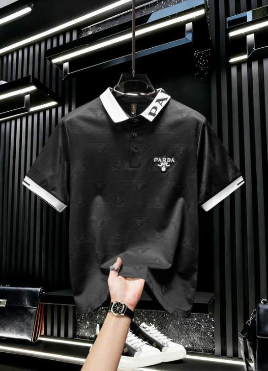 Picture of Prada Polo Shirts Short _SKUPradaM-4XL25cr29825636